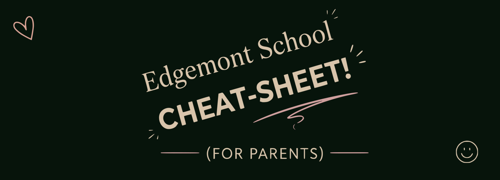 cheatsheet banner